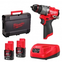 Акумуляторний ударний дриль-шурупокрут Milwaukee M12 FPD2-202X (4933479868)