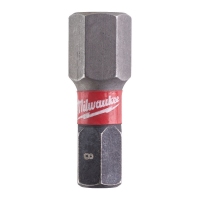 Біта Milwaukee Shockwave Hex8 25 мм, 2 шт (4932430898)
