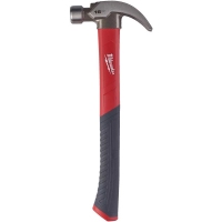 Молоток з рукояткою зі скловолокна Milwaukee 16 унцій/450 гр (4932478657)