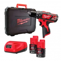 Дриль-шурупокрут акумуляторний Milwaukee M12 BDD-202C (4933441915)