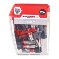Біта Milwaukee Shockwave TX20 X 25 мм - 25 шт (4932430875)
