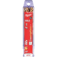 Свердло по металу Milwaukee RedHEX HSS-G TiN, Ø6 мм (10шт) (4932478181)