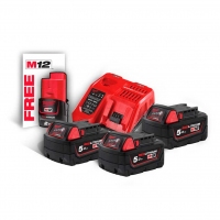 Енергокомплект Milwaukee M18 NRG-503 (4933451423)