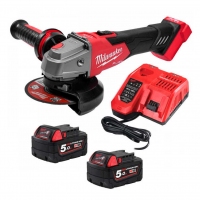 Кутова шліфувальна машинка Milwaukee M18 FSAG125XB-502X (4933478430)
