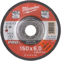 Зачистний диск по металу Milwaukee PRO+ SG 27/180 Ø 180 мм × 6 мм (4932451503)