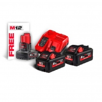 Енергокомплект Milwaukee M18 HNRG-802 (4933471073)