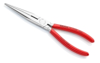 Плоские круглогубцы с режущими кромками, 200 мм Knipex 26 13 200