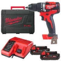 Акумуляторний дриль-шурупокрут Milwaukee M18 CBLDD-202C (4933464317)