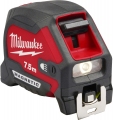 Рулетка магнітна Milwaukee LED Magnetic 7,5 м x 30 мм з підсвіткою 4932492469