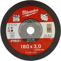 Відрізний диск по металу Milwaukee PRO+ SC 41/180 Ø 180 мм × 3 мм (4932451493)
