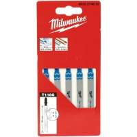Полотна для лобзика 50x0.7мм T118G Milwaukee (5шт) універсальні (4932274652)