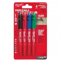 Набір маркерів Milwaukee InkZAll 4 шт (48223106)