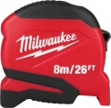 Рулетка Milwaukee Compact Gen II 8 м / 26 ft x 25 мм 4932498781