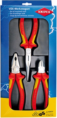 Набор инструментов электроизолированных Knipex, 00 20 12
