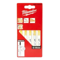 Полотна для лобзика 60x1.9мм SPECIAL Milwaukee (5шт) ламінат, паркетна дошка (4932373083)